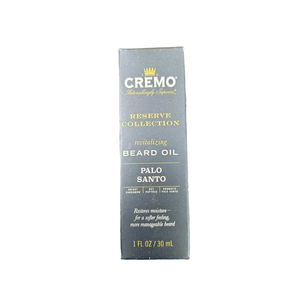 Cremo Palo Santo Reserve Collection‎ Beard Oil 1 oz. Free Shipping